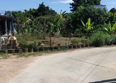 Beautiful plot of land for sale. Suitable for building a house, Chak Nok, Huay Yai, Bang Lamung  Land 100 sq.wa (400 sq.m.)