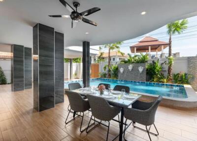 New pool villa in the heart of Pattaya City, private pool, best price Thepprasit, South Pattaya