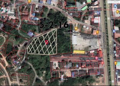 Land for sale in a prime location Pattaya city center Near Sukhumvit Road, Pattaya City