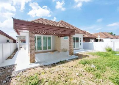 Urgent, large single house, great price, Greenery Park Village, Ban Bueng, Sriracha, Chonburi