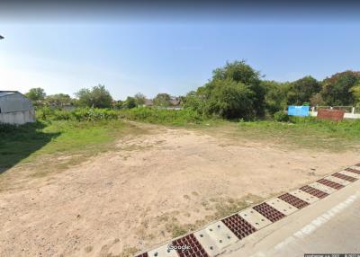 Beautiful plot of land for sale, in front of Huay Yai Road, Bang Lamung, Chonburi.