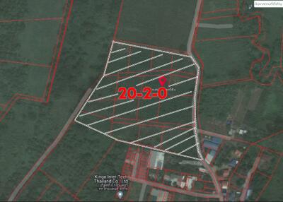 Land for sale in Nong Jub Tao, Khao Chi Chan, Na Chom Thian, Chonburi.