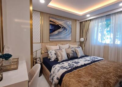 Luxury condo in Pattaya, near Jomtien Beach, only 5 minutes There is no more luxurious condo than this.