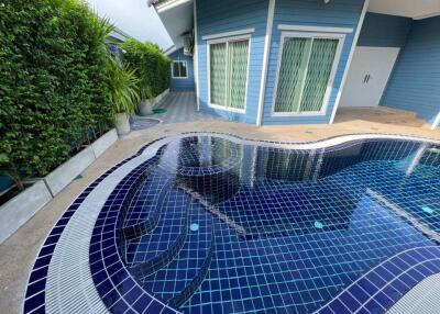 Single storey house for sale. with private pool, SP Village, Nong Pla Lai, Bang Lamung, Chonburi