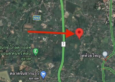 Land for sale small plot of land Not far from the beach, Pattaya.