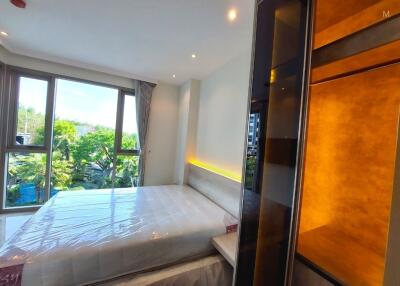 Condo for sale Riviera Monaco Na Jomtien Pattaya. 1 bedroom, 31.02 square meters, full pool view.