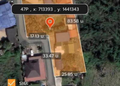 Selling cheap, 2 detached houses, good location, cheap price, a lot of space, Takhian Tia, Pattaya, area 1 rai 2 ngan 61 square wa