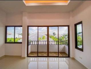 Beautiful house, good atmosphere, near the main road, easy to get in and out of, Baan Dusit, Pattaya