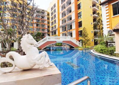 Condo for sale, Venetian Resort, Na Jomtien, Pattaya, 2 bedrooms, 2 bathrooms, 8th floor, pool view