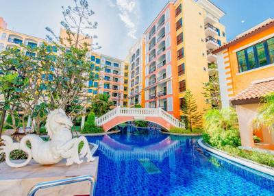 Condo for sale, Venetian Resort, Na Jomtien, Pattaya, studio room, 8th floor, river view.
