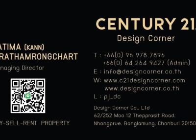 Century 21 Design Corner Pattaya offers you : Siam Royal View, the best luxury pool villa Location on the hill It is known as the highest land in Pattaya.  CENTURY 21 PROPERTY ID : MSP-53974