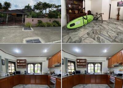 Beautiful house (near Hin Wong beach) 3 minutes walk to the beach (ready to move in) 3 bedrooms Location: Na Jomtien (Pattaya)