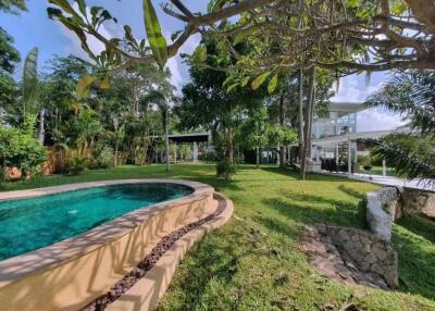 # Modern luxury pool villa lake  front in the east of Pattaya.