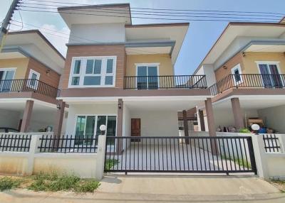 2 storey detached house, 3 bedrooms, 3 bathrooms Nong Ket Yai, Bang Lamung, Chonburi