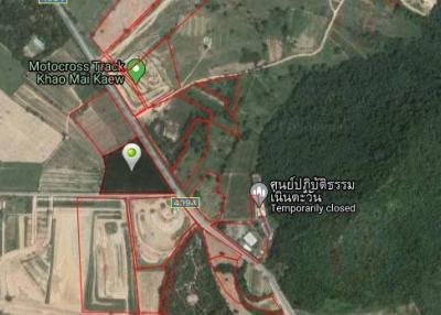 10 Rai Land Khao Mai Kaew Pattaya For Sale 6000000 Bat Per rai