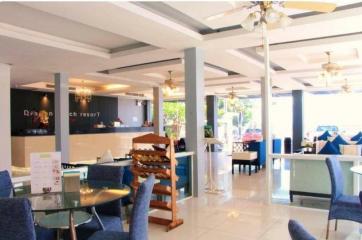 Hotel for sale on Jomtien Beach, Pattaya. Good location, suitable for a worthwhile investment.