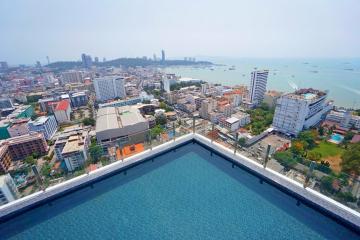 Beautiful Condo Centric Sea Pattaya 2 bedrooms, 2 bathrooms, area 51 sq m. Rent 20000/month Sell ​​6 million baht