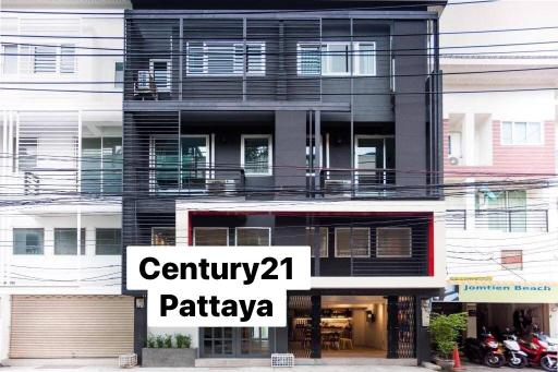 Hotel for sale, 13 rooms, Jomtien, Pattaya.  All 13 rooms Area 36 square wah. 3-storey building