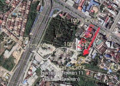 200 sqwah. Land in  near North Pattaya . for sale 6 M.