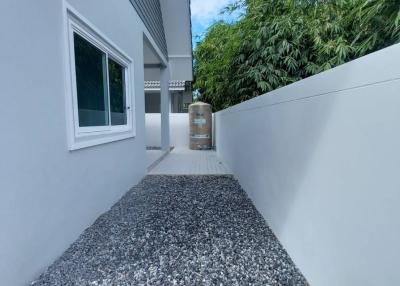 Newly built Nordic style detached house, 2 bedrooms, 2 bathrooms, Pong, Pattaya.