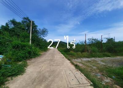 27 Rai. Land in Bang Saray, Pattaya,