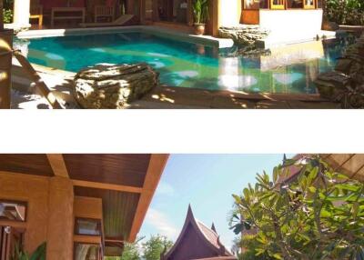 Luxury Thai style pool villa beach front Na Jomtien Pattaya