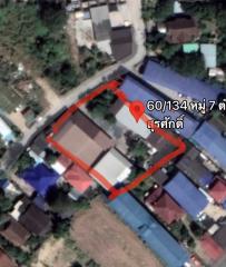 sale 1 rai 81 sqwah land with building Sriracha Chonburi