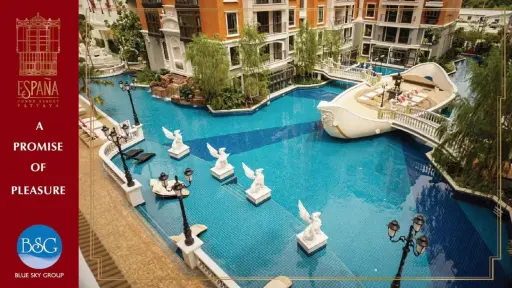 
                        Pool View in Epana Condo Resort Pattaya B-732...