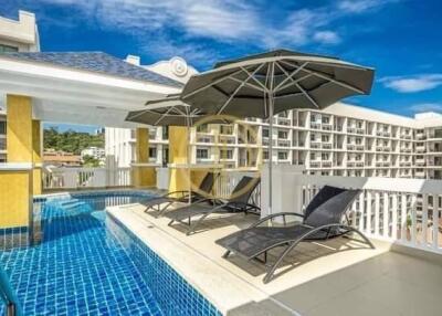 Gold Promotion for "Two Bedrooms" get free gold 10 baht  Arcadia Beach Resort Pattaya