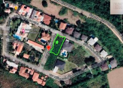 Land for sale in Pattaya in the village project Soi Nong Mai Kaen