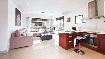 Spacious 2-Bed Apartment with Pool near Surin Beach