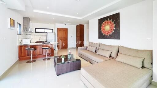 Spacious 2-Bed Apartment with Pool near Surin Beach