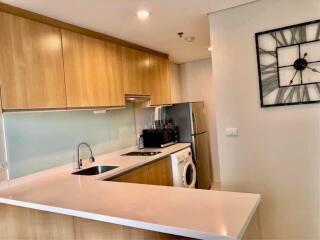 For Rent 1 Bed 2 Bath Duplex Condo Villa Asoke 200m from MRT Phetchaburi