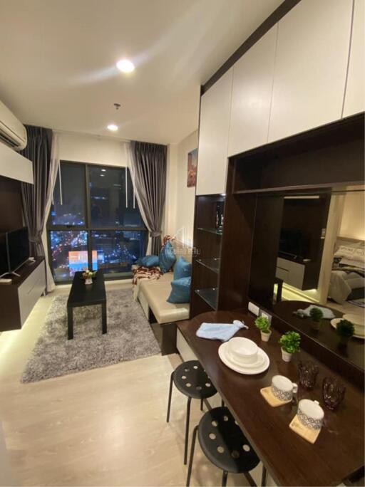 For Rent 1 Bed Condo Rhythm Asoke 2 Only 300m from MRT Phra Ram 9