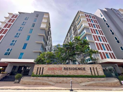 Studio Condo in Avenue Residence Central Pattaya C010886