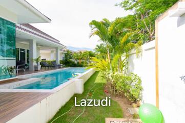 WOODLANDS : Good design 3 bed pool villa