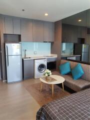 For Rent Studio Apartment Rhythm Sukhumvit 36-38 only 5 minute walk from BTS Thonglor