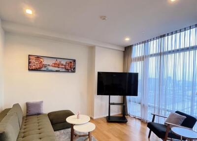 2 Bedrooms 2 Bathrooms Size 80sqm. Circle Living Prototype for Rent 50,000 THB