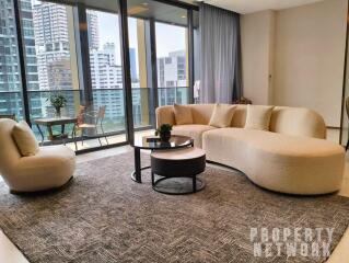 2 Bedrooms 2 Bathrooms Size 132sqm. The Estelle Phrom Phong for Rent 130,000 THB