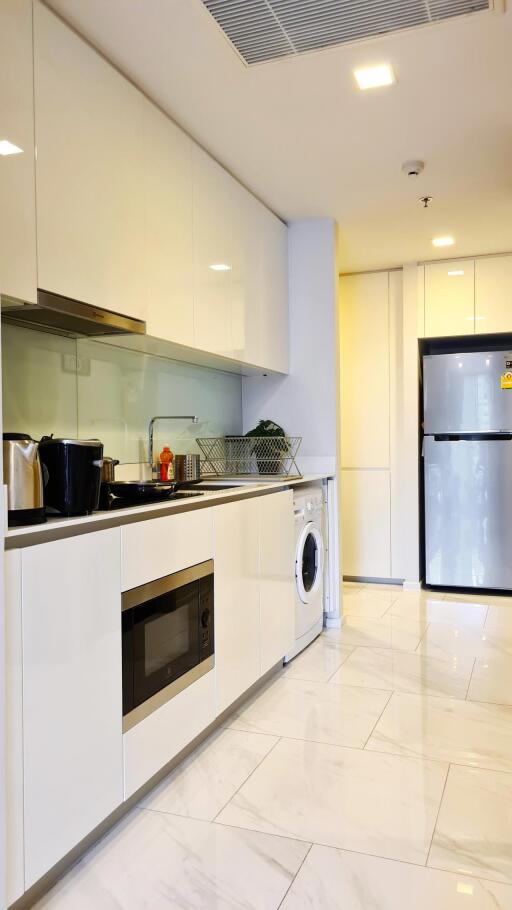 2 Bedrooms 2 Bathrooms Size 58.54sqm. Hyde Sukhumvit 11 for Rent 45,000 THB