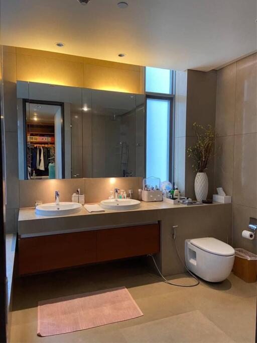 2 Bedrooms 1 Bathroom Size 122sqm. The Sukhothai Residences for Sale 43mTHB