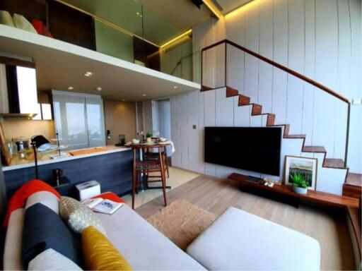 2 Bedrooms 2 Bathrooms Size 57sqm. The ESSE Asoke for Rent 55,000 THB for Sale 14.4mTHB