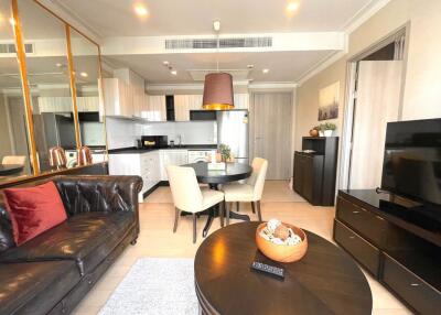 For RENT : HQ by Sansiri / 1 Bedroom / 1 Bathrooms / 43 sqm / 46000 THB [R11852]