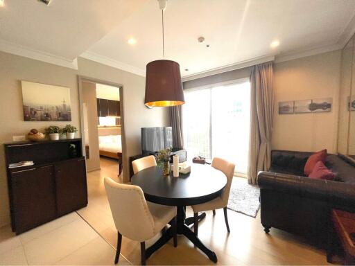 For RENT : HQ by Sansiri / 1 Bedroom / 1 Bathrooms / 43 sqm / 46000 THB [R11852]