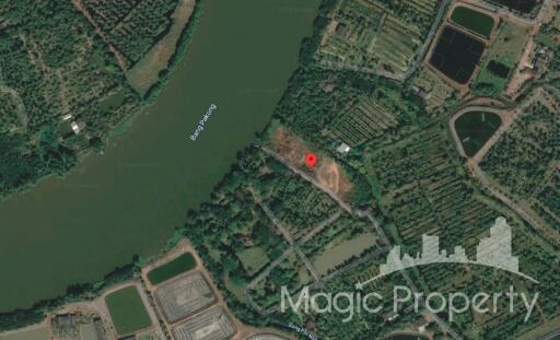 4 Rai and Half Riverfront Land For Sale in Bang Khla, Chachoengsao