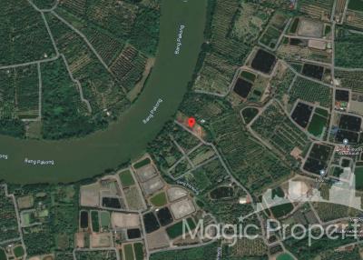 4 Rai and Half Land Riverside For Sale in Bang Suan, Bang Khla, Chachoengsao