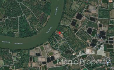 4 Rai and Half Land Riverside For Sale in Bang Suan, Bang Khla, Chachoengsao