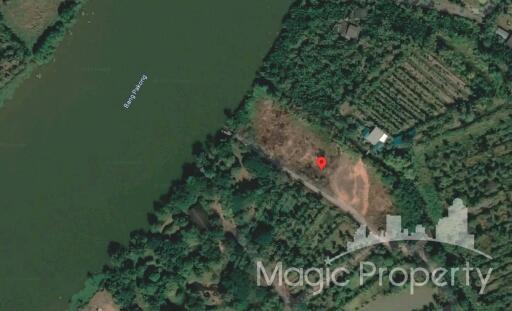 4 Rai and Half Land Riverside For Sale in Bang Suan, Bang Khla, Chachoengsao