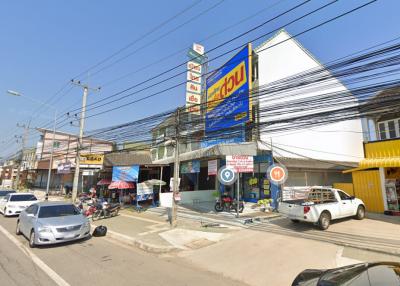 3 storey commercial building for sale next to Sukhumvit Road, Sattahip, Pattaya.