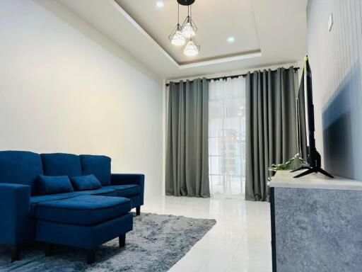 Townhouse out of reservation Fully furnished, ready to move in, special price Pong, Nong Prue, Pattaya